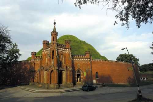 Австрийская крепость в Кракове.